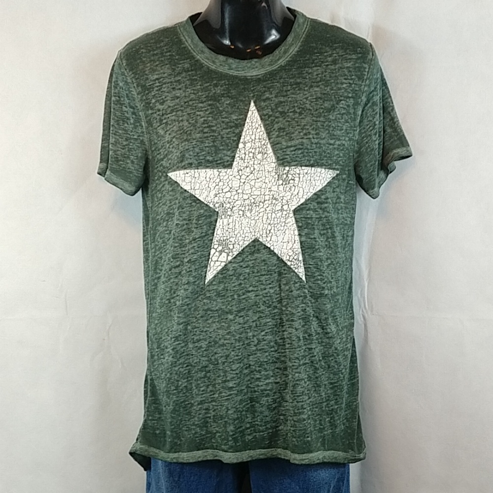 Women's sz x-small oversized t shirt modern lux